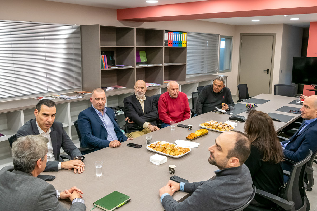 Συνάντηση της Ένωσης Εταιρειών Ανατολικής Αττικής με τον Υφυπουργό Υγείας Μάριο Θεμιστοκλέους 