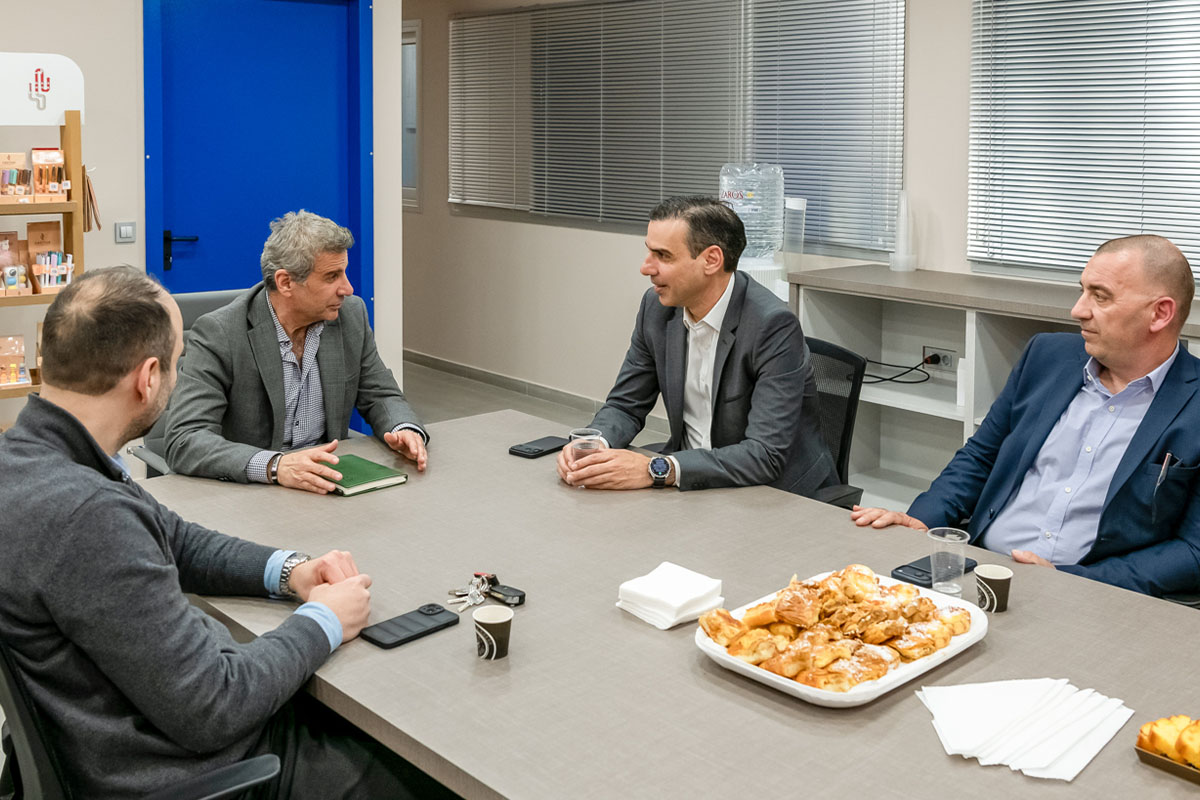 Συνάντηση της Ένωσης Εταιρειών Ανατολικής Αττικής με τον Υφυπουργό Υγείας Μάριο Θεμιστοκλέους 