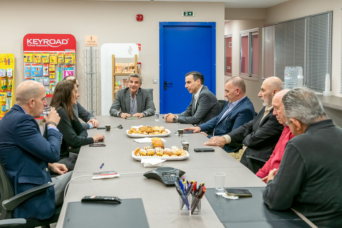 Συνάντηση της Ένωσης Εταιρειών Ανατολικής Αττικής με τον Υφυπουργό Υγείας Μάριο Θεμιστοκλέους 