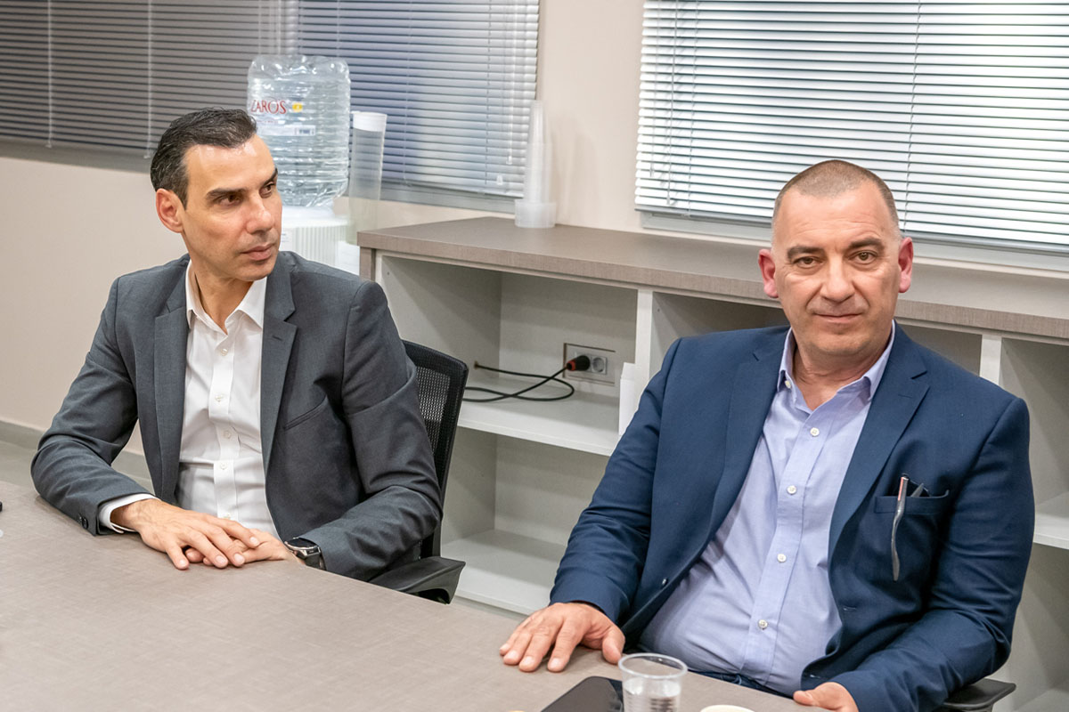 Συνάντηση της Ένωσης Εταιρειών Ανατολικής Αττικής με τον Υφυπουργό Υγείας Μάριο Θεμιστοκλέους 